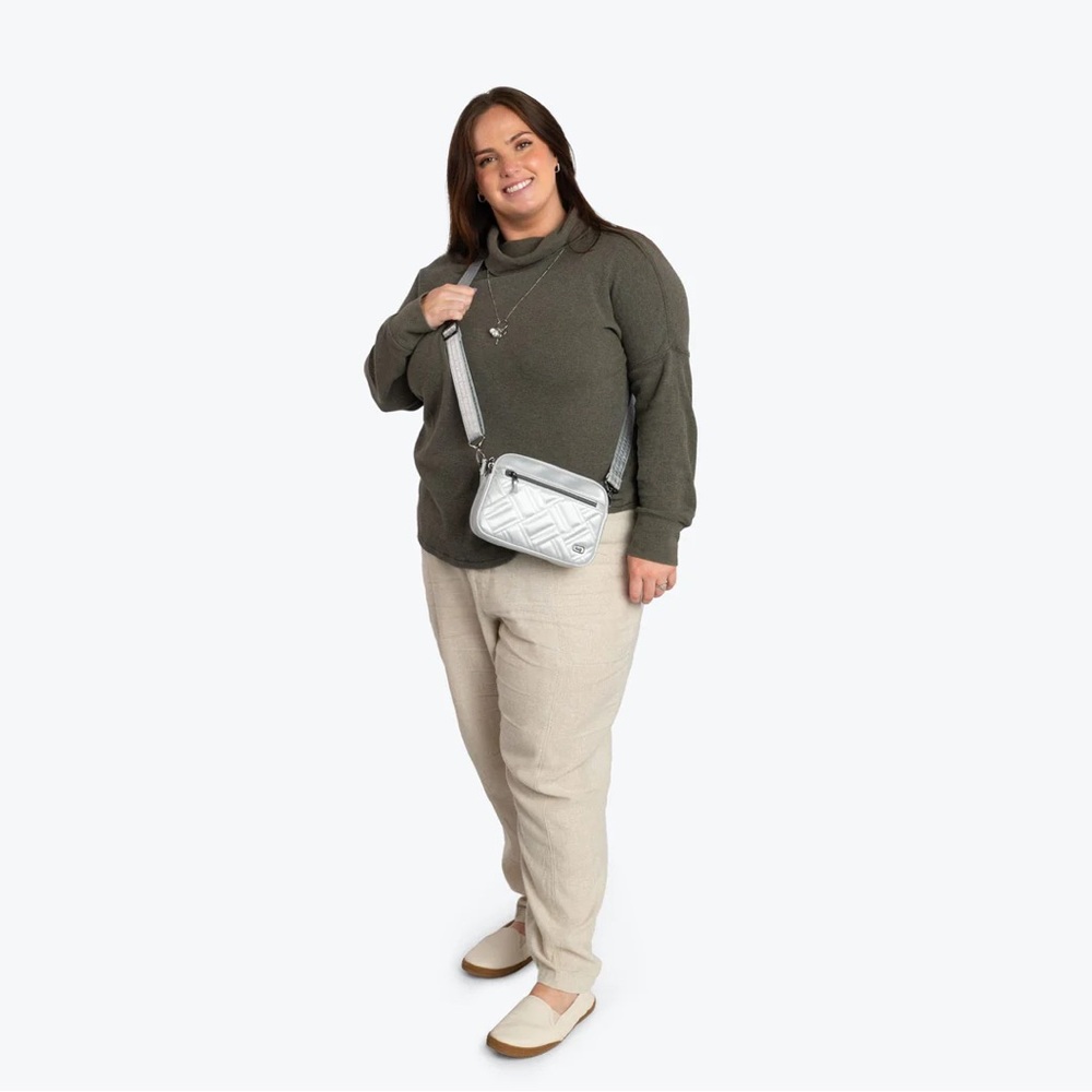 NWT Lug Super Coupe 2 Metallic Silver - Picture 10 of 15